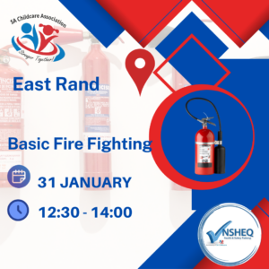 Basic Fire Fighting At East Rand 31 January 2026 at 12:30-14:00