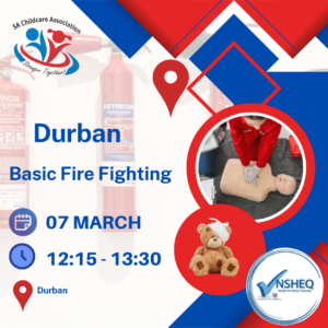 Basic Fire Fighting At Durban 2026 at 12:15-13:30