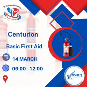 Basic First Aid At Centurion 14 March 2026 at 09:00-12:00