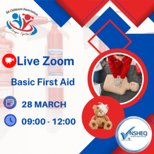 Basic First Aid Live Zoom 28 March 2026 at 09:00