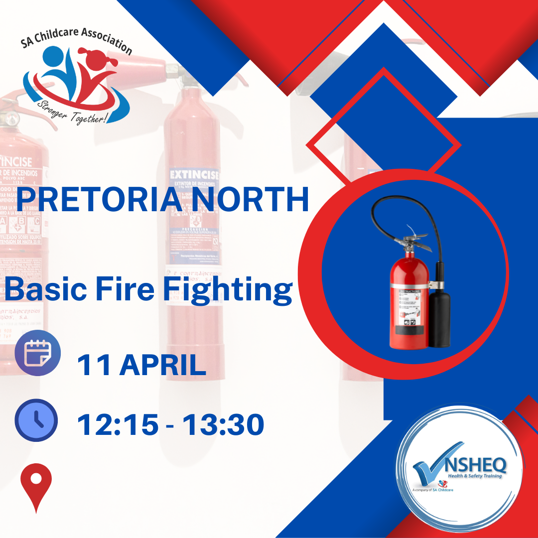 Basic Fire Fighting At Pretoria North 11 April 2026 at 12:15-13:30
