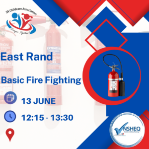 Basic Fire Fighting At East Rand 13 June 2026 at 12:15-13:30
