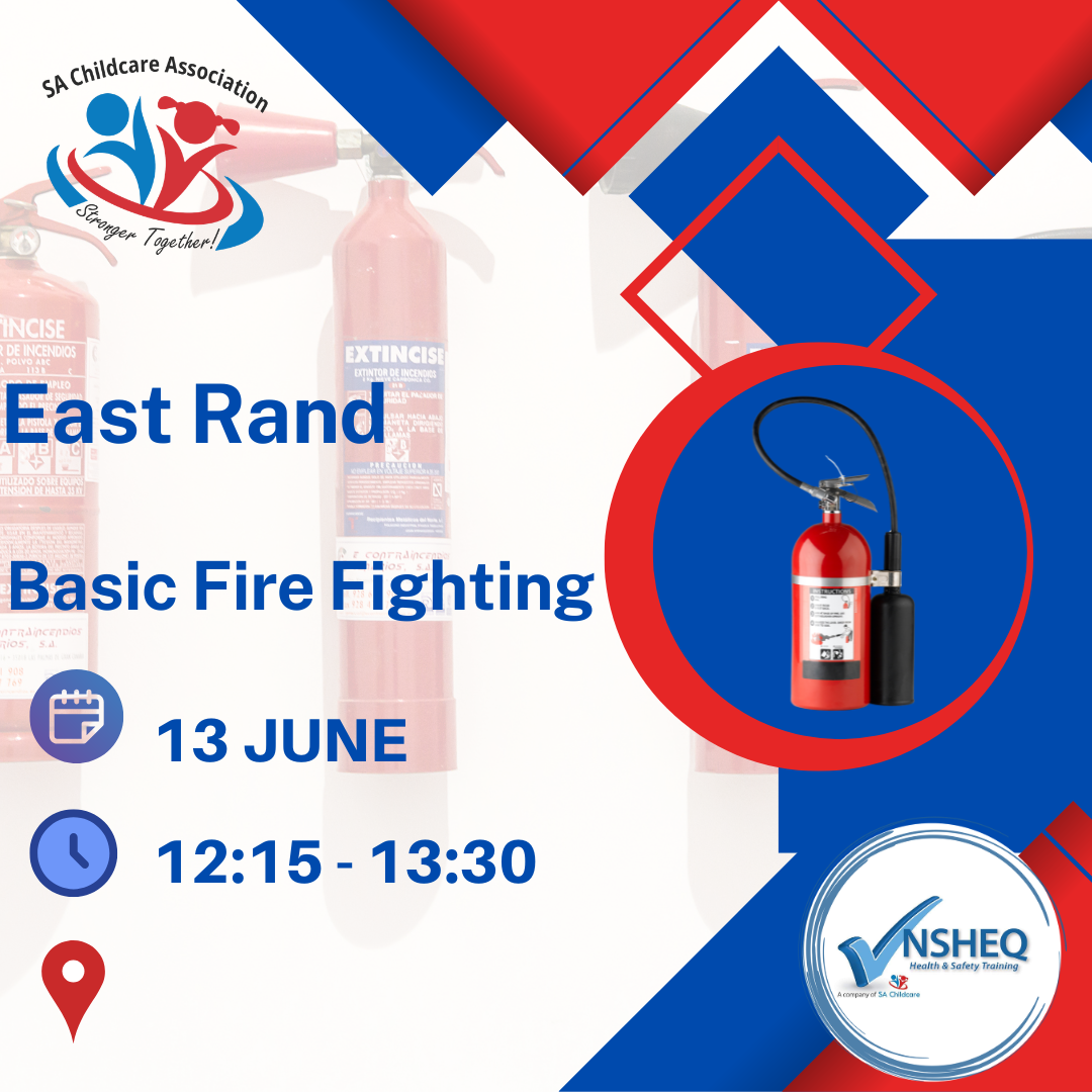 Basic Fire Fighting At East Rand 13 June 2026 at 12:15-13:30