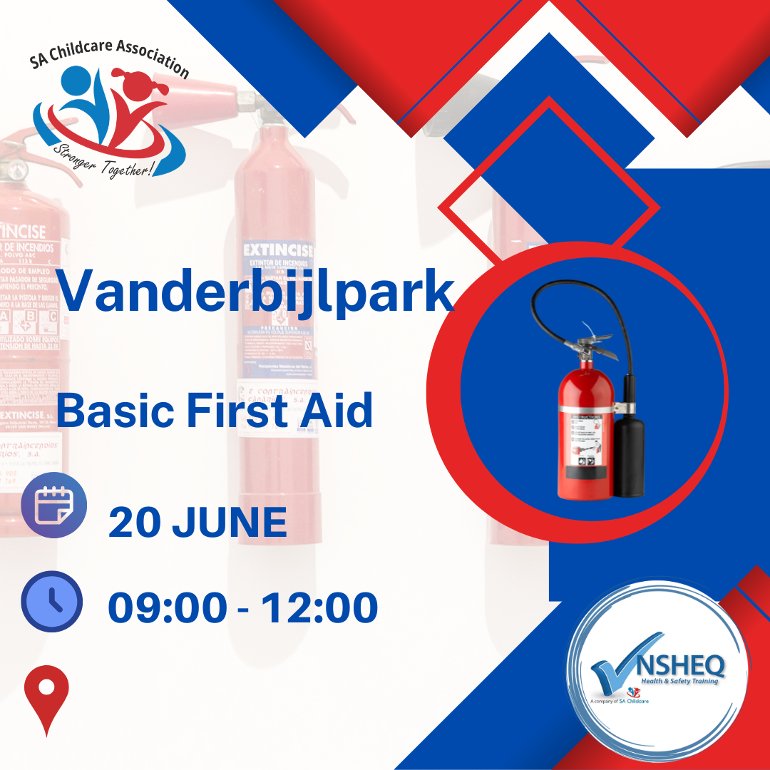 Basic First Aid At Vanderbijlpark 20 June 2026 at 09:00-12:00