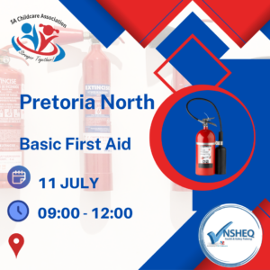 Basic First Aid At Pretoria North 11 July 2026 at 09:00-12:00