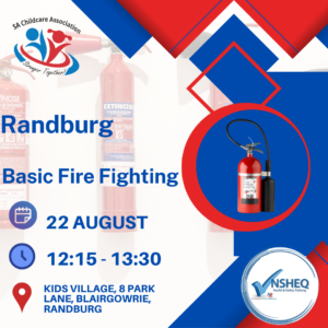 Basic Fire Fighting At Randburg 22 August 2026 at 12:15-13:30