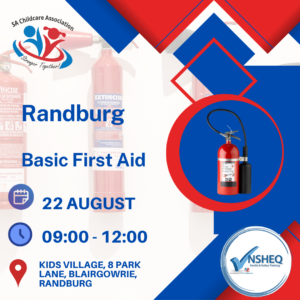 Basic First Aid At Randburg 22 August 2026 at 09:00-12:00