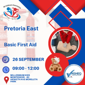 Basic First Aid At Pretoria East 26 September 2026 at 09:00-12:00