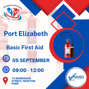 Basic First Aid At Port Elizabeth 05 September 2026 at 09:00-12:00
