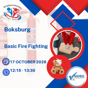 Basic Fire Fighting At Boksburg 17 October 2026 at 12:15-13:30