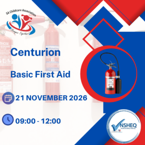 Basic First Aid At Centurion 21 November 2026 at 09:00-12:00