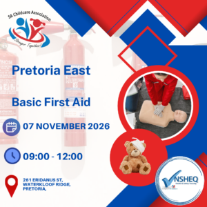 Basic First Aid At Pretoria East 07 November 2026 at 09:00-12:00